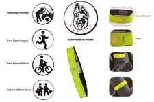 3M Scotchlite Sicherheits LED Reflektor Band Klettverschluss Safety Band