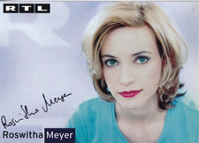 Autogramm - Roswitha Meyer
