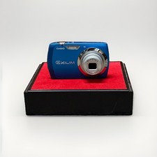 CASIO Exilim EX-Z350 Kompakte Digitalkamera Point and Shoot Blau Guter Zustand