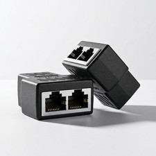 2x RJ45 LAN Splitter 1 auf 2