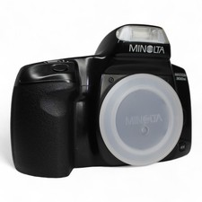 Minolta Maxxum 300si Body Analogkamera SLR getestet gut Vintage