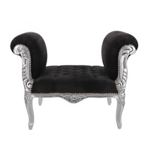 Sitzbank IN Holz Blatt Silber