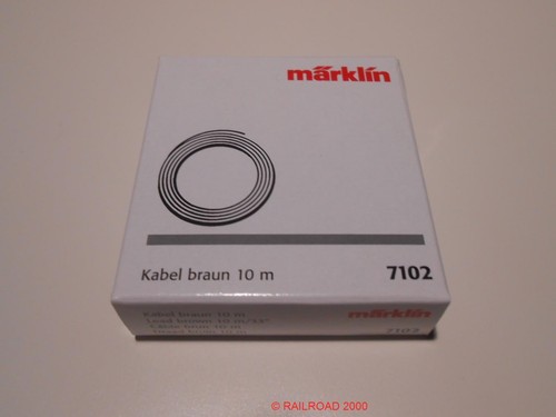 Märklin 7102 kabel braun 10 - kabel,
