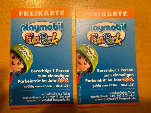 Eintrittskarten playmobil - 2,