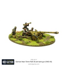 German Heer 75mm PaK 40