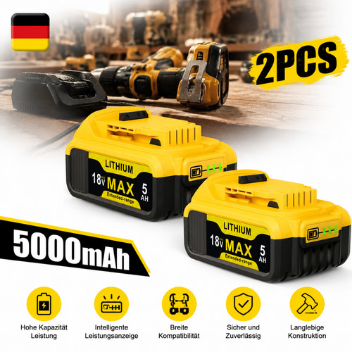 Stk akkus 5ah 5000mah - 2,