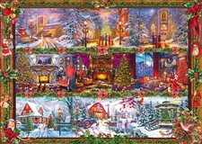 Puzzle (1000 T.) Fröhliche Weihnachtszeit (Schmidt-Spiele) NEU/OVP