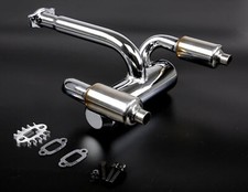 Steel Twin Exhaust Pipe for