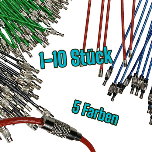 Stück schlüsselringe - 1-10,