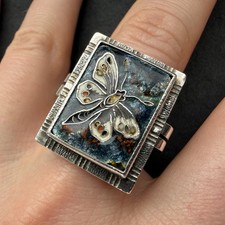 Jugendstil Art Deco Ring 800