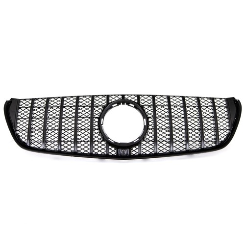 Kühlergrill schwarz passt - schwarz,