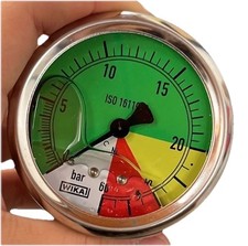 Manometer 63mm 0-5-25 bar