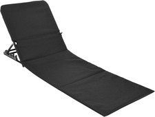 Klappbare strandmatte schwarz - klappbare,