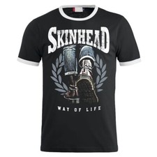 Männer Herren TShirt Skinhead