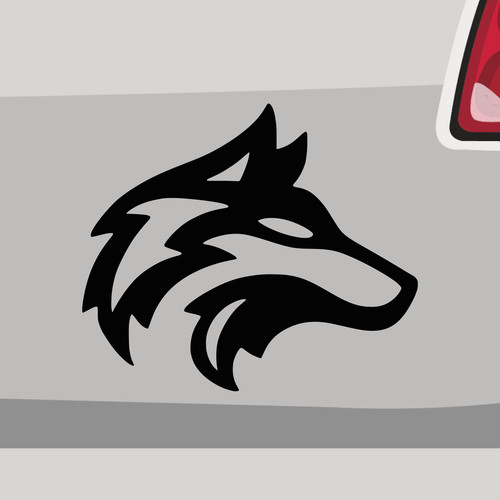 Aufkleber wolf walhalla tier - wolf,