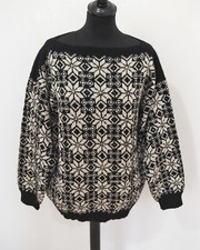 Damen Ski Strick Pullover