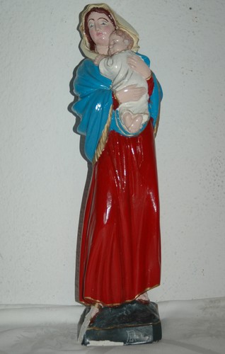 Alte madonna mit jesuskind - alte,