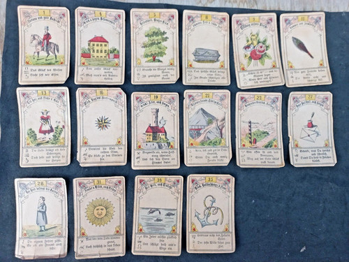 Tarot art divinatoire allemand - tarot,