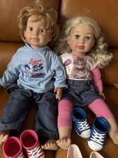 Puppe Sam & Sally