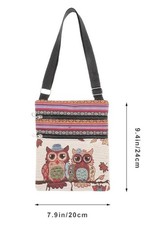 1 Eule Umhängetasche aus