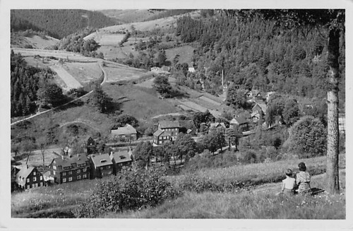 Katzhütte schwarzatal - katzhütte, ak