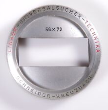 PANORAMABDECKUNG VISIER LINHOF PANORAMIC MASK LINHOF VIEW FINDER