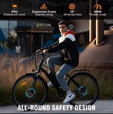 Evercross Tech 28'' Zoll Elektrofahrrad Für Erwachsene Mountainbike 250W