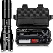 LED Taschenlampe Wiederaufladbar Superhell 2000 Lumen Taktische Taschenlampe L2 CREE