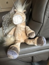 Kuschelpony v. Nici,ca.30cm; Mähne u. Puschelschwanz,detailgetreu gearbeitet