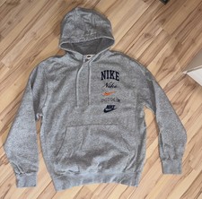 Nike Kapuzen Sweatshirt Hoodie Herren grau  Gr. S - Top