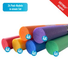 24x poolnudeln 160cm - poolnudeln,