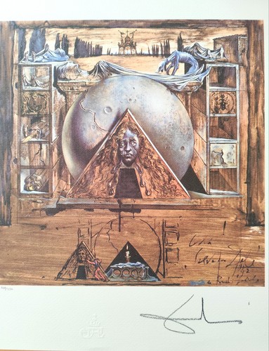 Salvador dali lithographie - salvador,