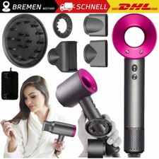 1600W Profi Ionen Föhn Haartrockner mit 5 Diffusor Haarfön Fön Ionen Hair Dryer