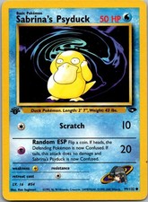Sabrina's Psyduck 99/132 | Gym Challenge | 1. Edition | Englisch | Pokémon TCG