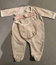 Puppenkleidung Set 3-teilig