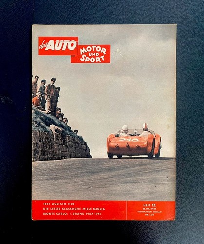 Motor sport 1957 - sport, 25/5/1957