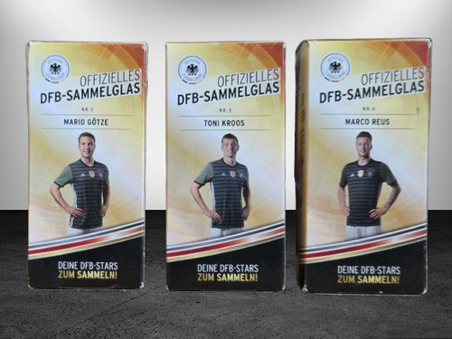 Offiziell dfb sammelglas - dfb, 3er