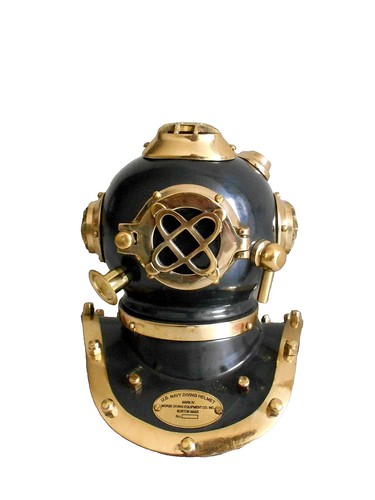 Antiker taucher taucherhelm - antiker,