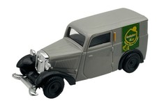 Brekina H0 DKW F7 Lieferwagen Badischer Wein grau/schwarz Oldtimer W. Germany