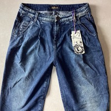 Blaue Damenjeans Miss Sixty Killah Chamäleon Knöchel Größe 10 W28 L26 (446B) neu mit Etikett