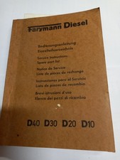 Farymann Diesel D10 D20 D30