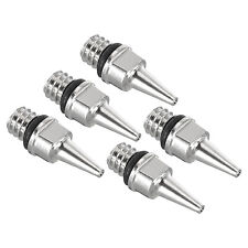 5 Stück 0,2 mm Airbrush-Düse aus Kupfer, Ersatzteil und Zubehör für Projekte