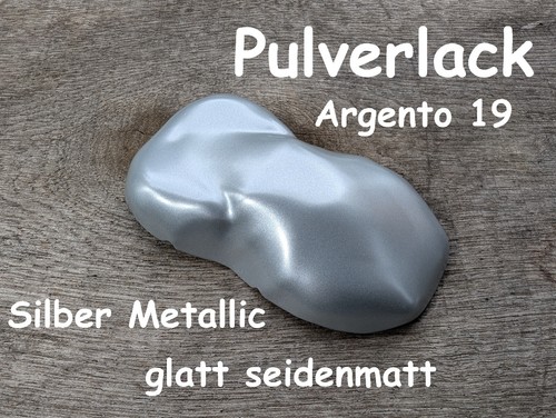 368 pulverlack silber - pulverlack, metallic