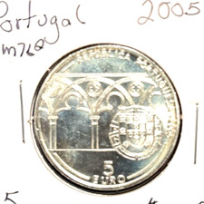 Portugal 2005 5 euro KM 762