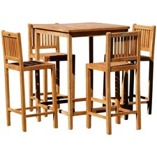 BAR-SET TEAK Bartisch