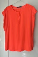 Oui damen bluse neon korallen - oui,