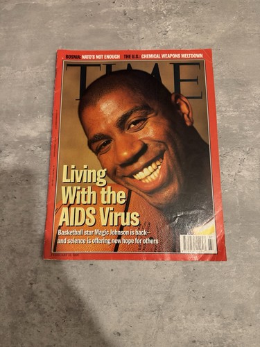 Magic johnson time magazine - johnson,