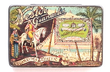 Antike Zigarettendose Nestor