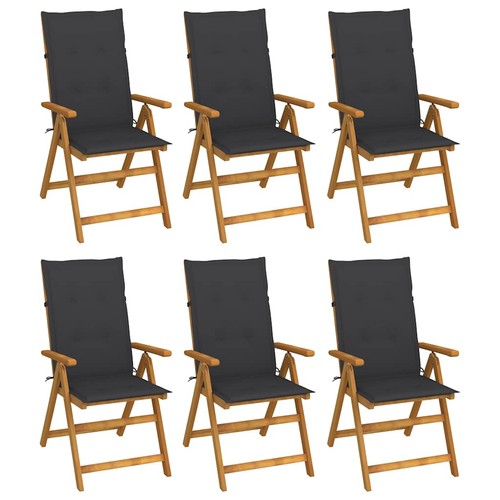 Vidaxl klappstühle stk - stk., mit