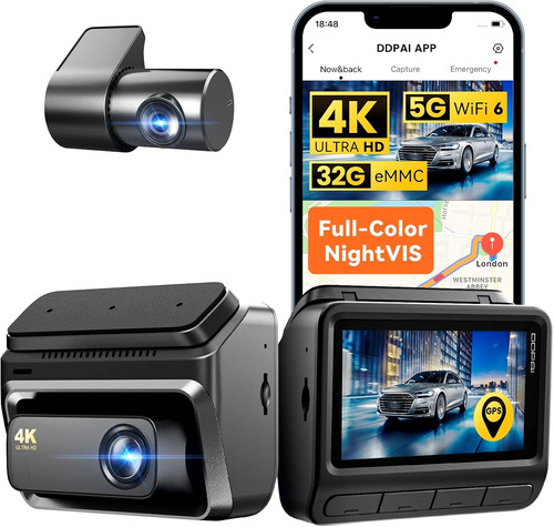 Ddpai autokamera vorne - 4k,